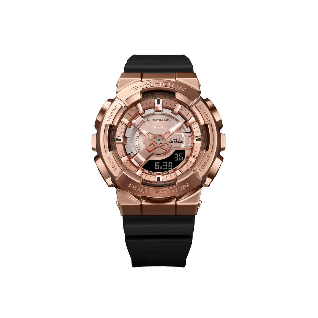Casio G-Shock Black Resin Band Womens Watch G1315 - GM-S110PG-1A