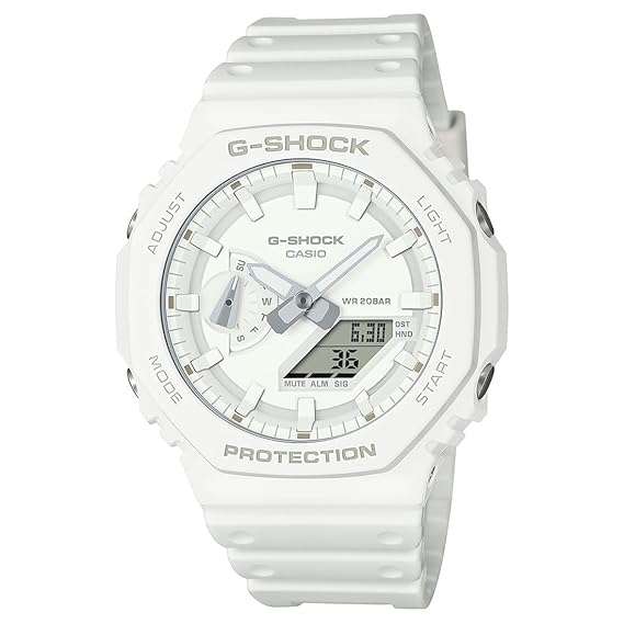 Casio G-Shock White Analog-Digital Men Watch G1522 GA-2100-7A7DR