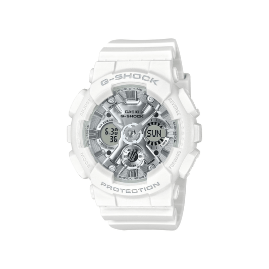 Casio G-Shock White Womens Watch G1561 - GMA-S120VA-7A