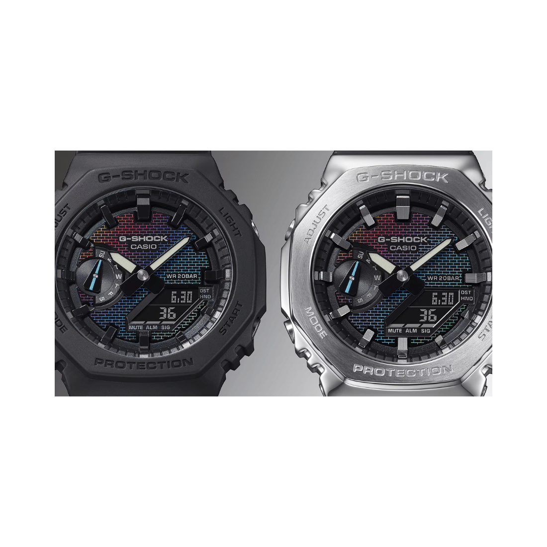 Casio G-shock 2100 Series Black Mens Watch G1596 - GA-2100RW-1A