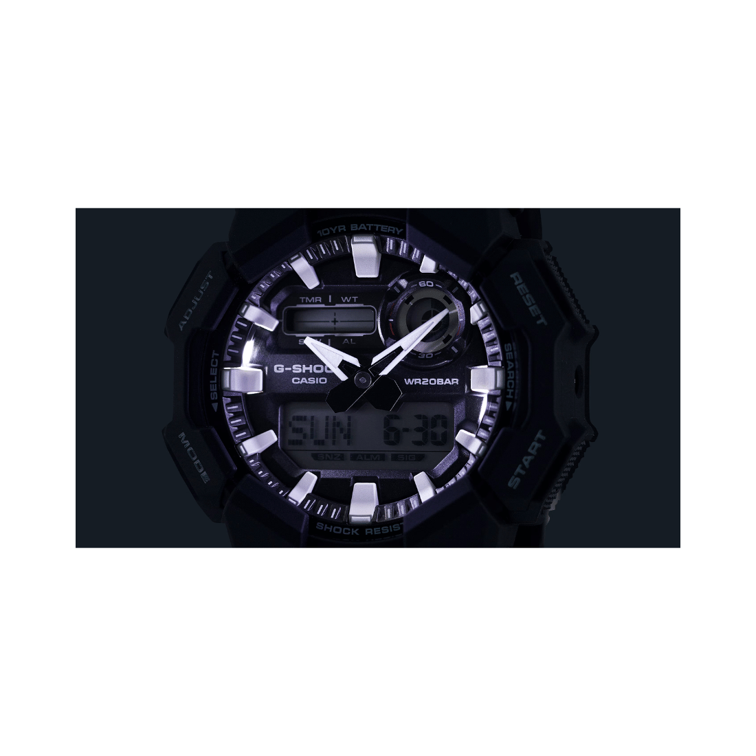 Casio G-Shock Black Men Watch G1601 GA-010-1ADR