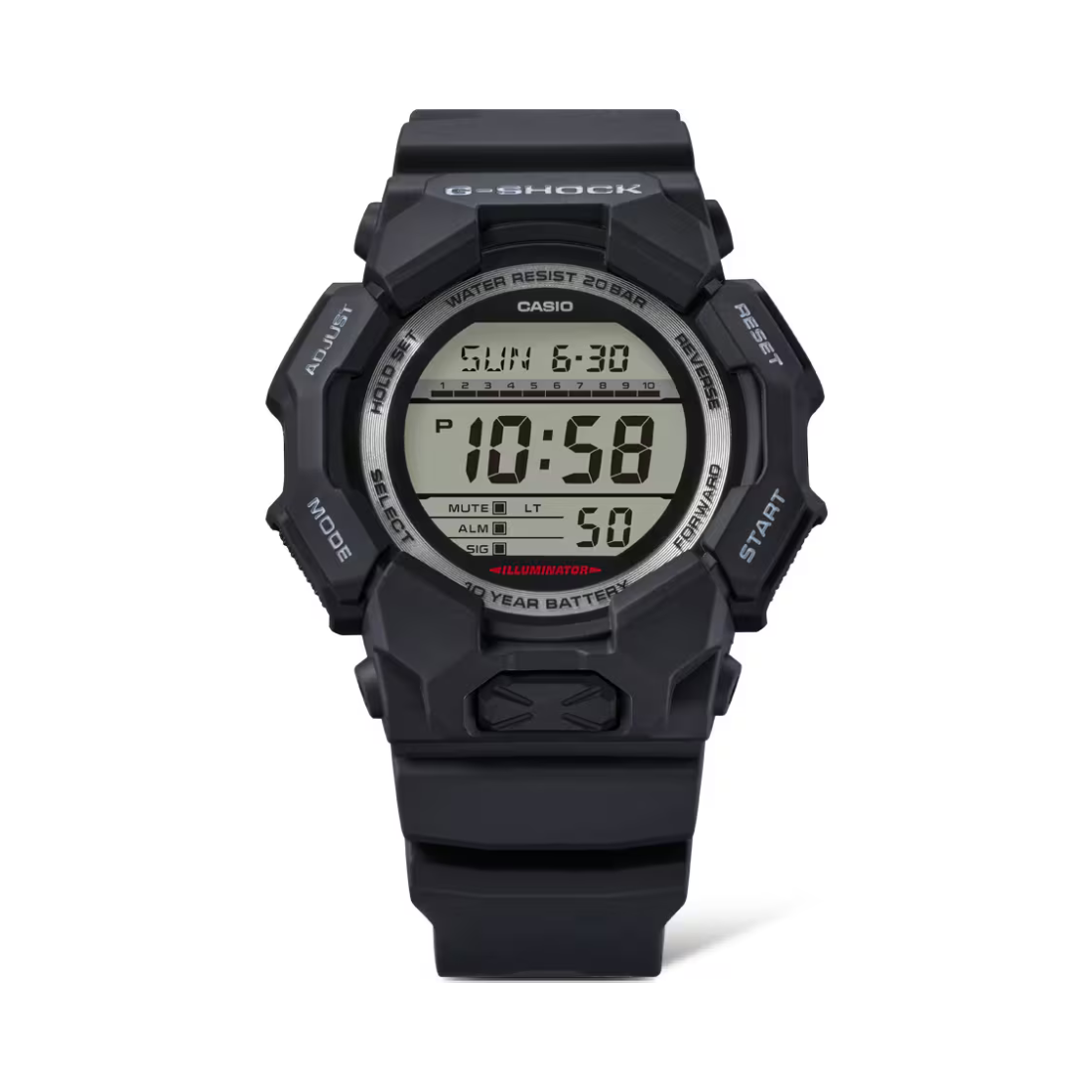 Casio G-shock Digital Watch with 10 Years Battery Life G1604 - GD-010-1