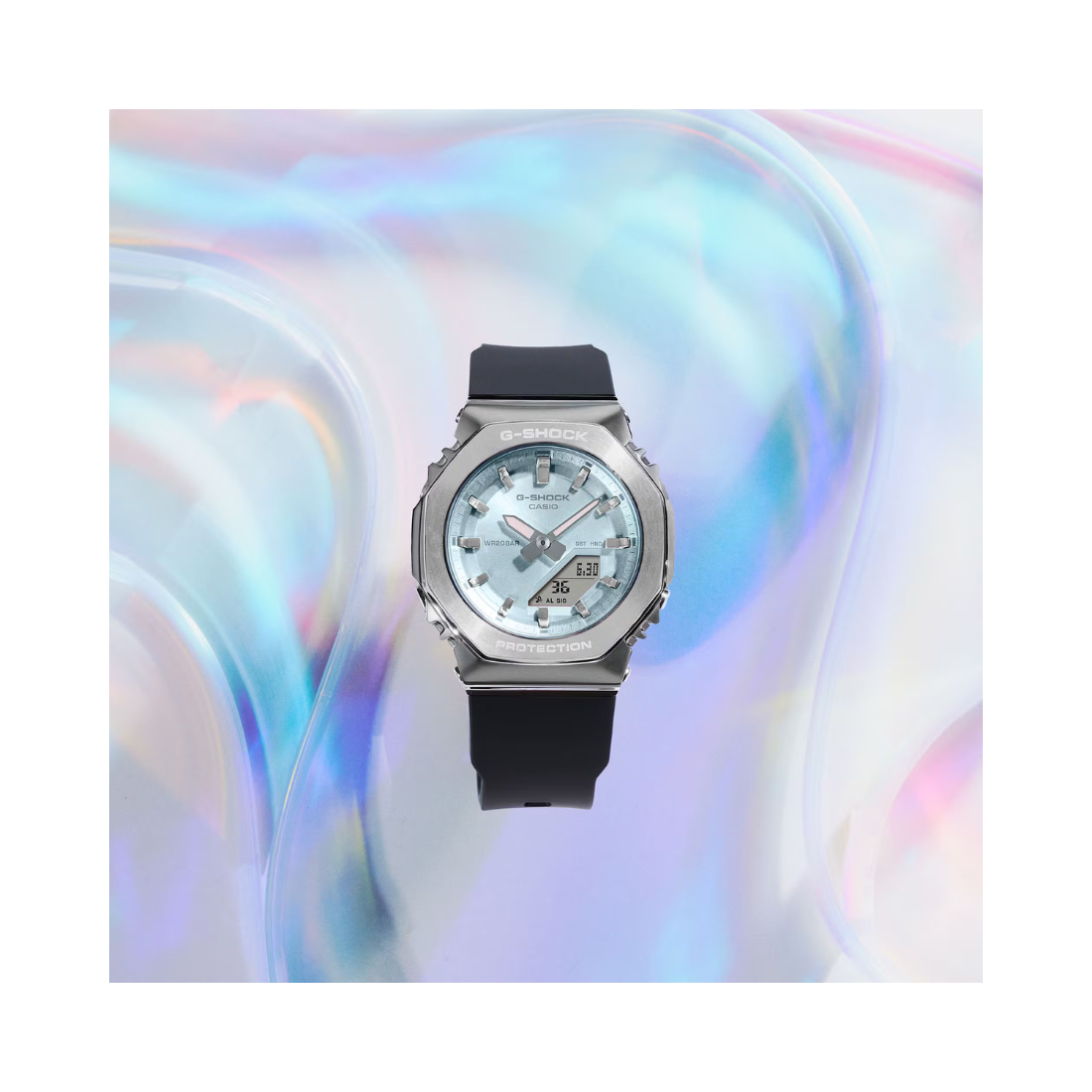 Casio G-Shock Blue Dial Bio-Based Resin Band Womens Watch G1624 - GM-S2110-2A