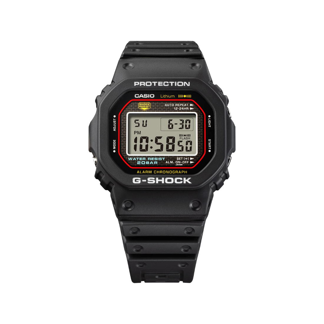 Casio Digital Made in Japan Mens Watch G1660 - DW-5000R-1A