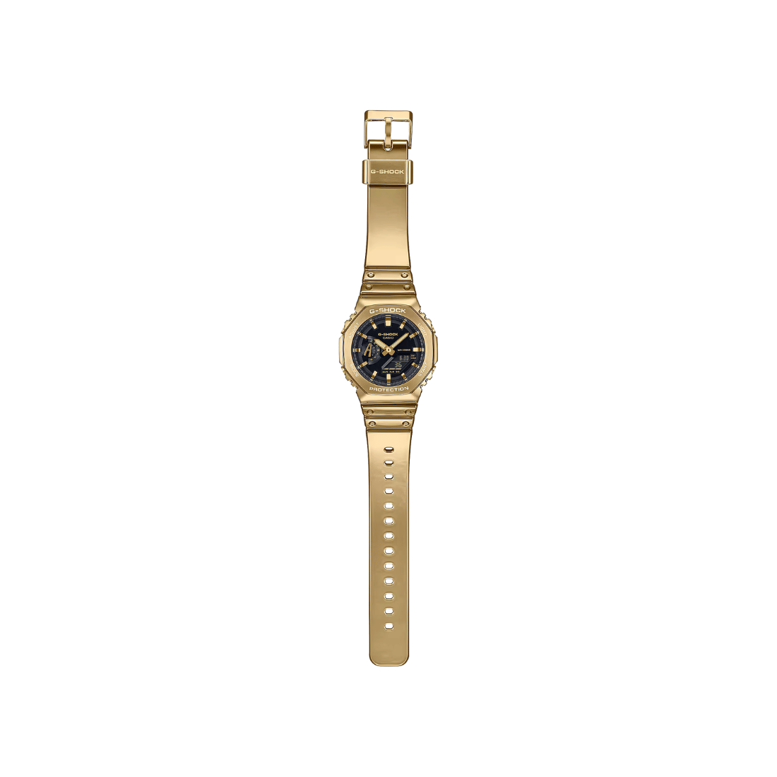 Casio G-shock Golden Resin Band Mens Watch G1669 - GM-2100YMG-9A
