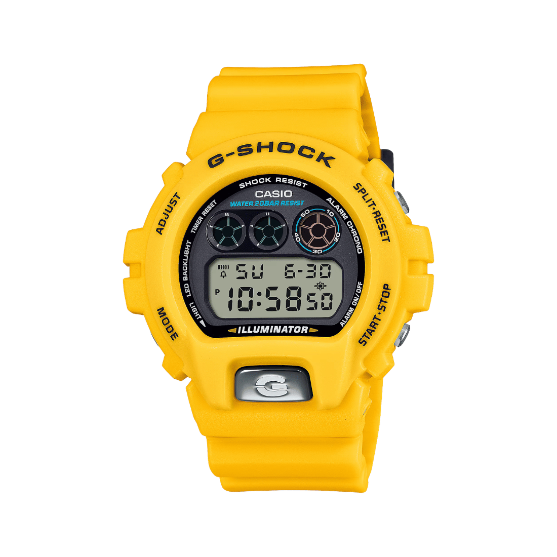Casio G-shock 6900 LINE 30TH ANNIVERSARY MODEL Yellow Mens Watch G1678 - DW-6900TR-9