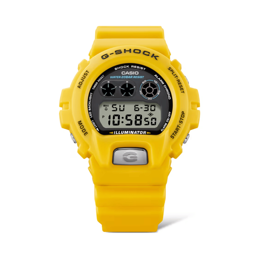 Casio G-shock 6900 LINE 30TH ANNIVERSARY MODEL Yellow Mens Watch G1678 - DW-6900TR-9