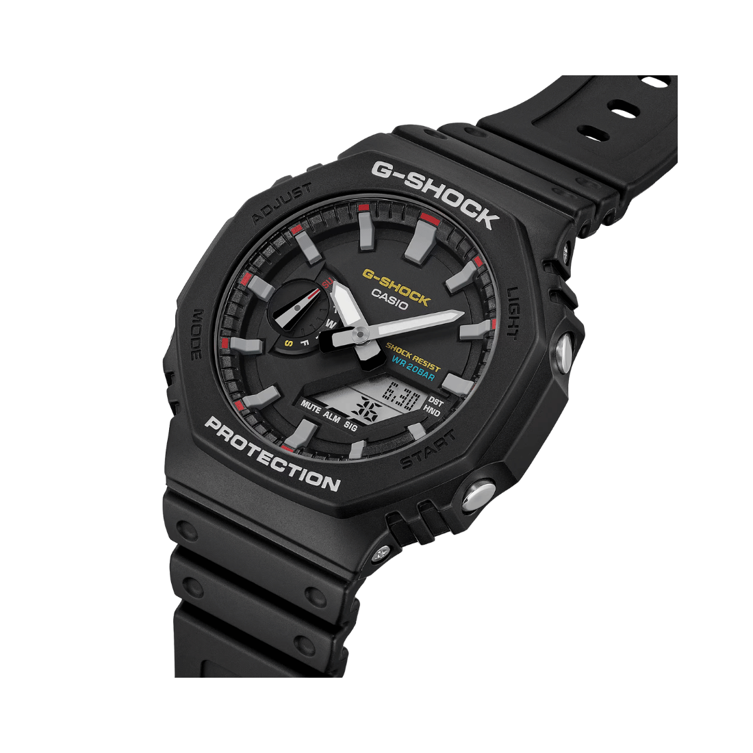 Casio G-shock Analog-Digital Black Mens Watch G1686 - GA-2100RL-1A
