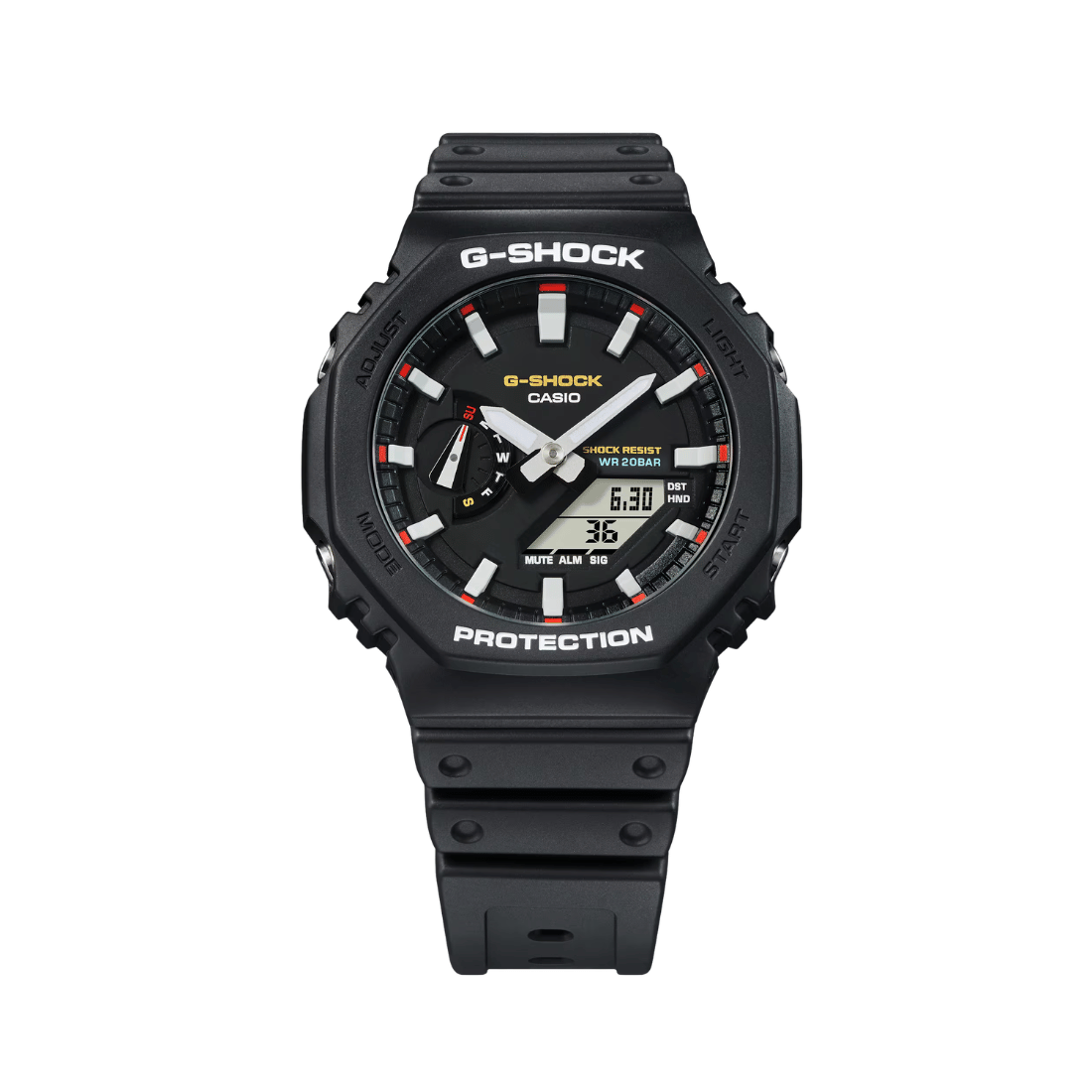 Casio G-shock Analog-Digital Black Mens Watch G1686 - GA-2100RL-1A