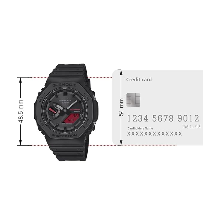 Casio G-SHOCK Analog-Digital Black Dial Men’s Watch – GA-B2100BBR-1ADR (G1707)