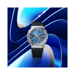 Casio G-Shock Blue Dial Solar Bluetooth Mens Watch G1734 - GBM-2100A-2B