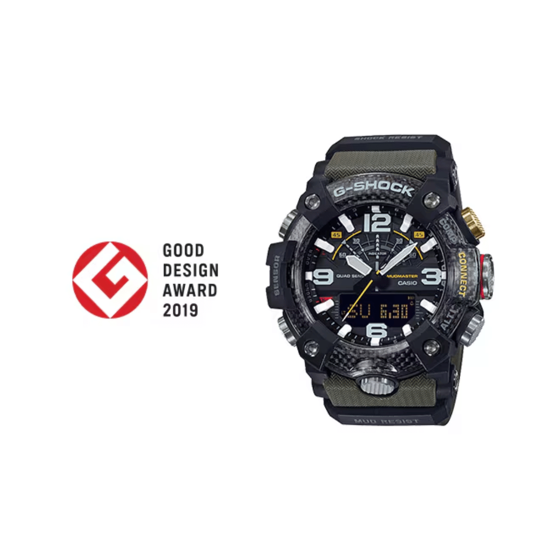 Casio G-Shock Black Men Watch G973 GG-B100-1A3DR