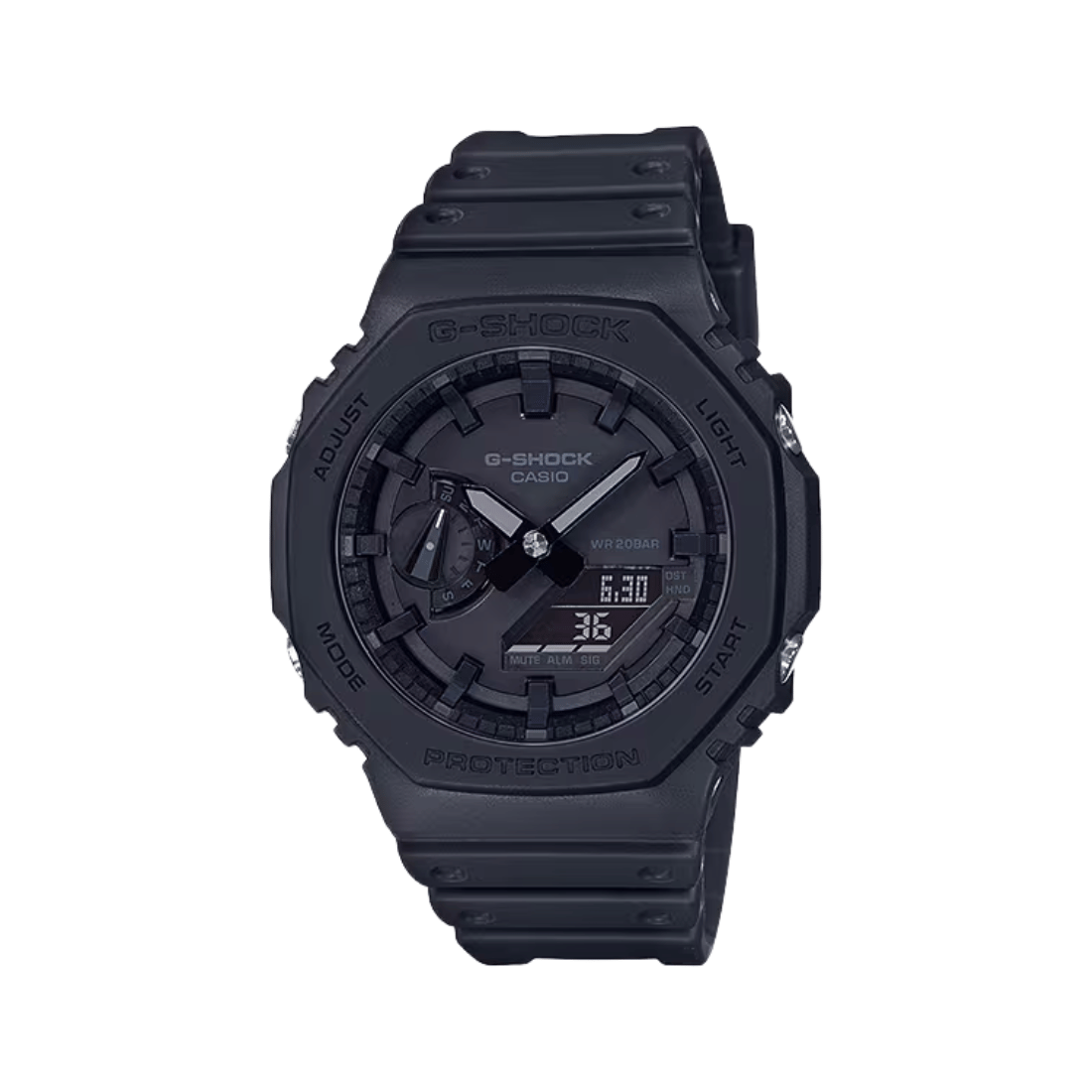Casio G-Shock Vintage Black Dial Mens Watch G987 - GA-2100-1A1