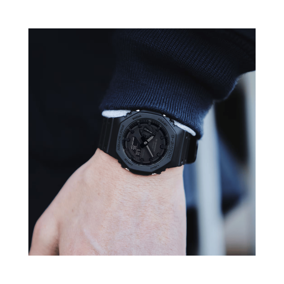 Casio G-Shock Vintage Black Dial Mens Watch G987 - GA-2100-1A1