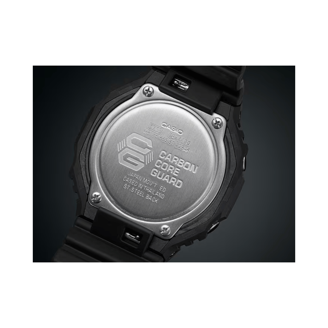 Casio G-Shock Vintage Black Dial Mens Watch G987 - GA-2100-1A1