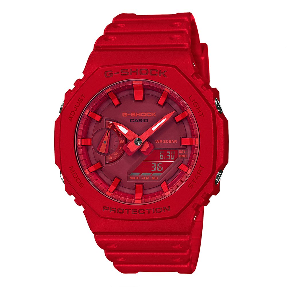 Casio G-Shock Red Men's Watch G988 GA-2100-4ADR