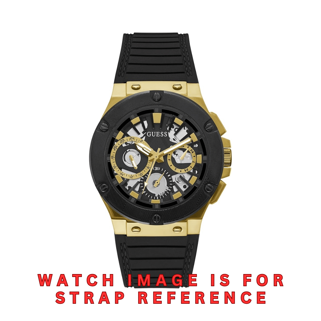 Guess Black Silicon Strap/ Band for GW0487G5