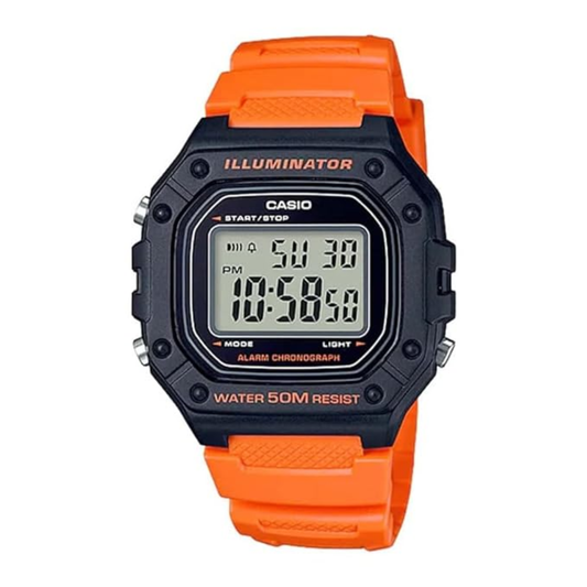 Casio Youth Grey Men's Watch I112 W-218H-4B2VDF