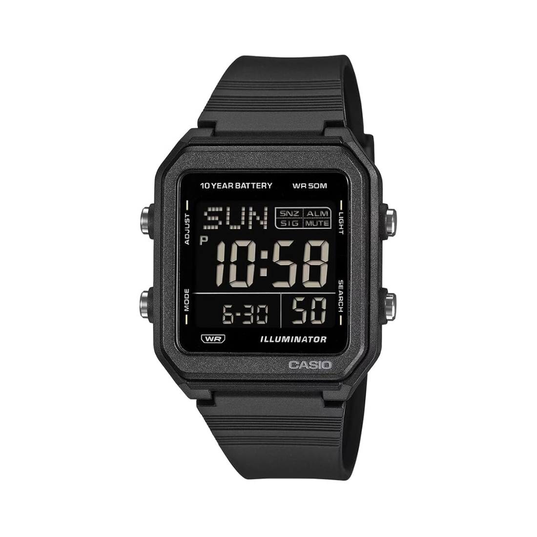 Casio Black Unisex Watch I134 W-221H-1BVDF