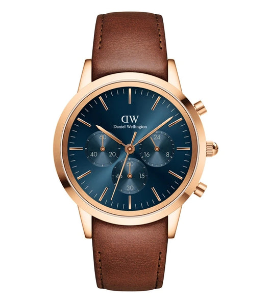 Daniel Wellington DW00100639K Brown Strap Watch