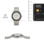 Romanson Classic Silver Women Watch TM5BF919LLWWH