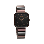Titan Purple Stackables Stainless Steel Black Dial With Two Toned Strap Womens Watch 2715KM01