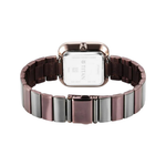 Titan Purple Stackables Stainless Steel Black Dial With Two Toned Strap Womens Watch 2715KM01