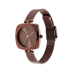 Titan Raga Moments of Joy Stainless Steel  Brown Case With Brown Dial Women's Watch NU95139QM02