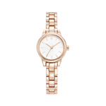 Romanson White & Rose Gold Female Watch RM1B11LLRWH