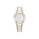 Romanson Ceramic White Women Watch RM5BF506KLGWH