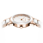 Romanson White & Rose Gold Men Watch RM5BF506KLRWH