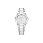 Romanson Ceramic White Women Watch RM5BF506KLWWH