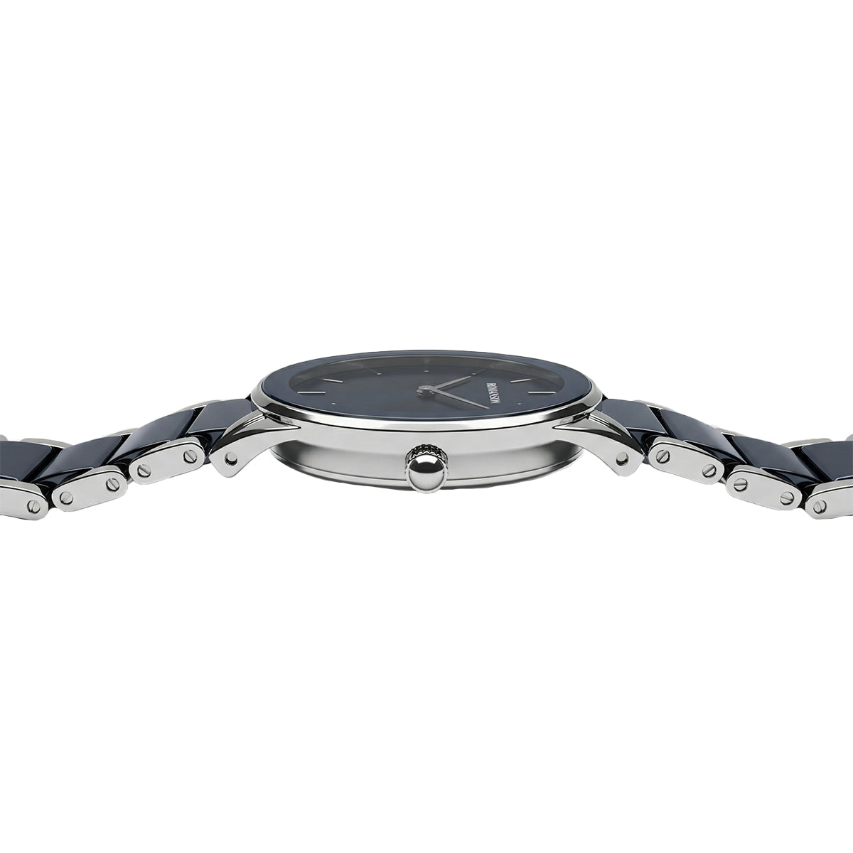 Romanson Ceramic Black Women Watch TM4236LLWBK
