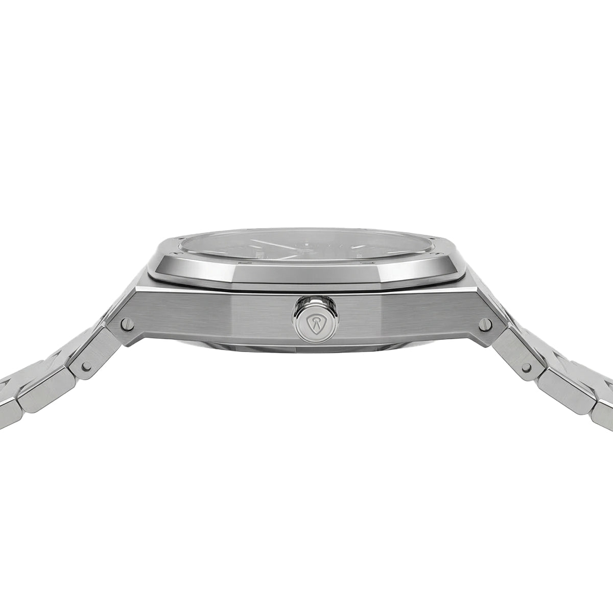 Romanson Silver Men Watch TM3BS008MMWBU