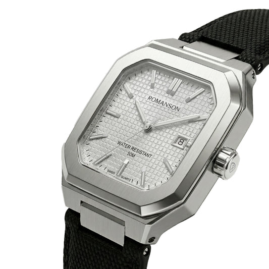 Romanson Classic Black Men Watch TL6BS001MWWH