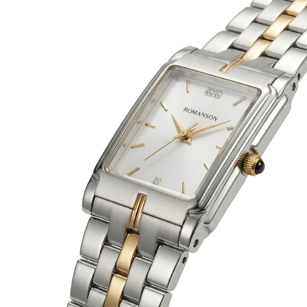 Romanson Classic Silver Men Watch TM5BF815CLCWH