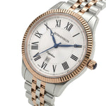 Romanson Saphire Glass White Dial Men's Watch TM3BS190MMJWH