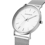 Romanson Classic Silver Men Watch RM3BF016UUWWH