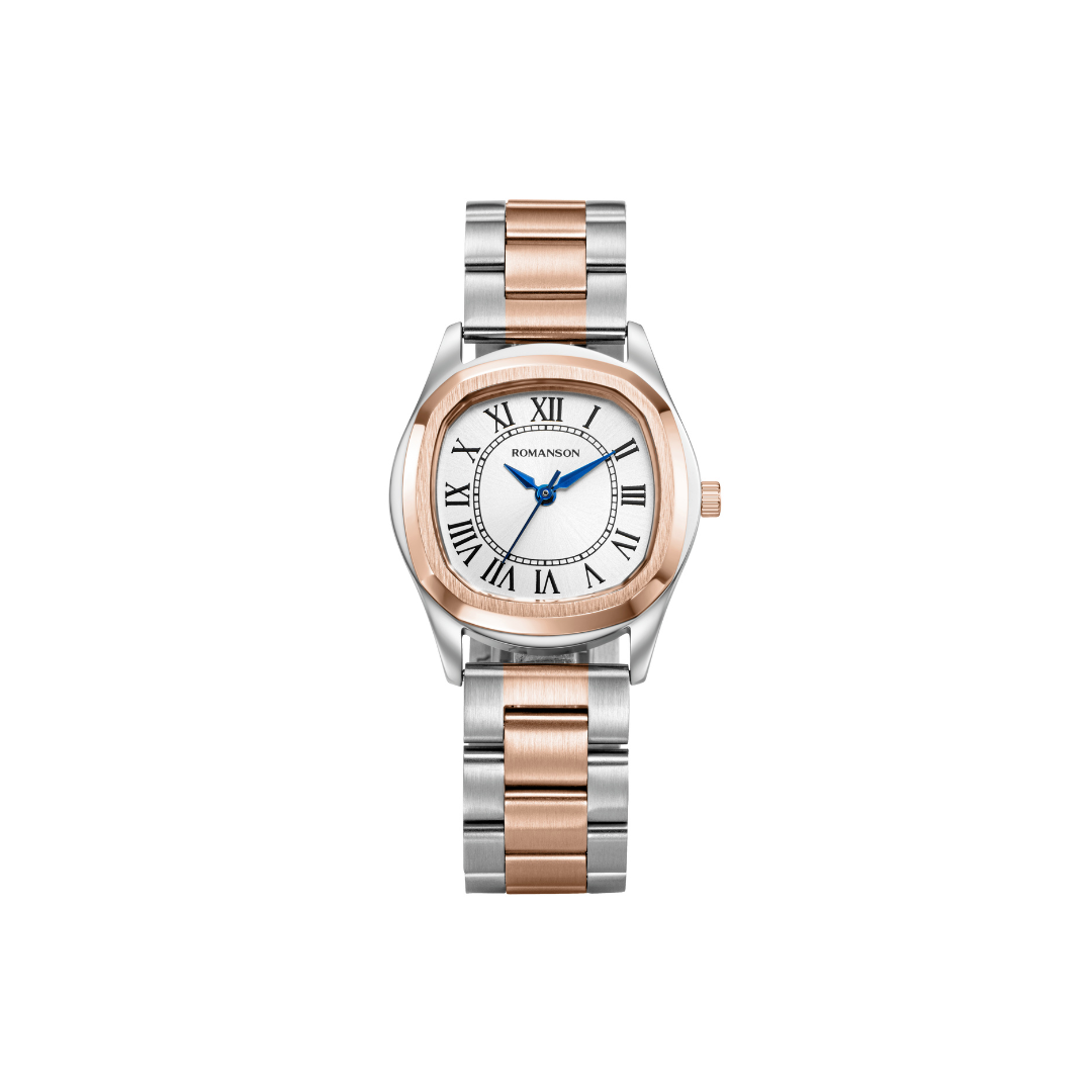 Romanson Quartz White Women's Watch TM5BF012LLJWH