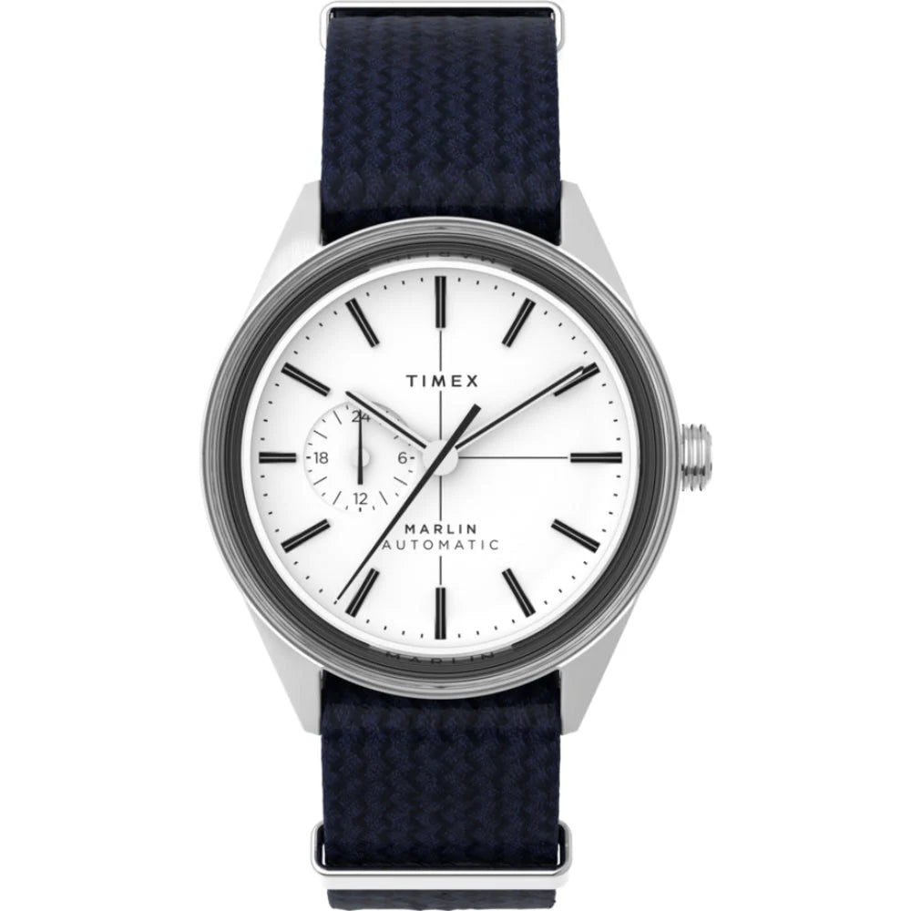 Timex Jet Mechanical Automatic Silver Men Watch TW2V72300U9