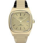 TIMEX E Line Reissue Champagne Silver Men Watch TW2Y07200IK
