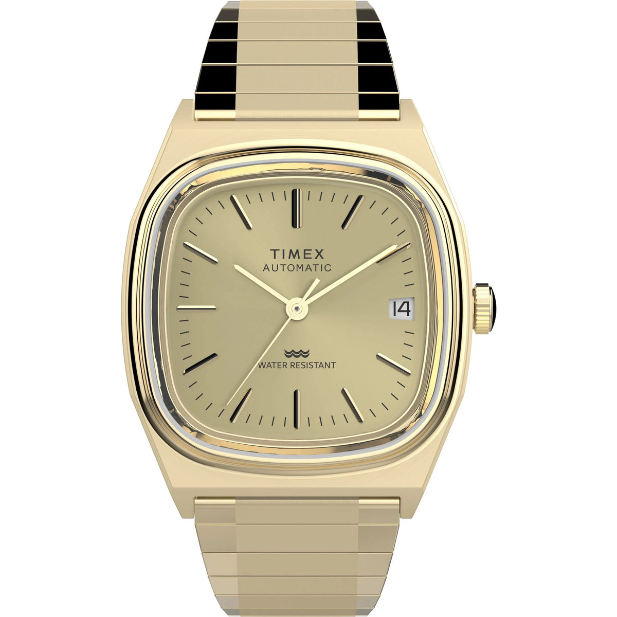 TIMEX E Line Reissue Champagne Silver Men Watch TW2Y07200IK