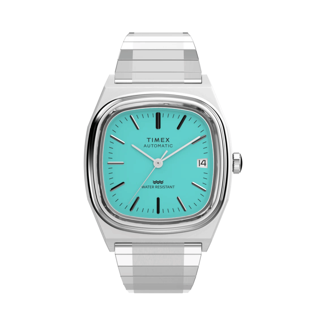 Timex Automatic 1983 E Line Silver Unisex Watch TW2Y07300UJ