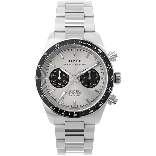 TIMEX Waterbury Silver Men Watch TW2Y19200UJ