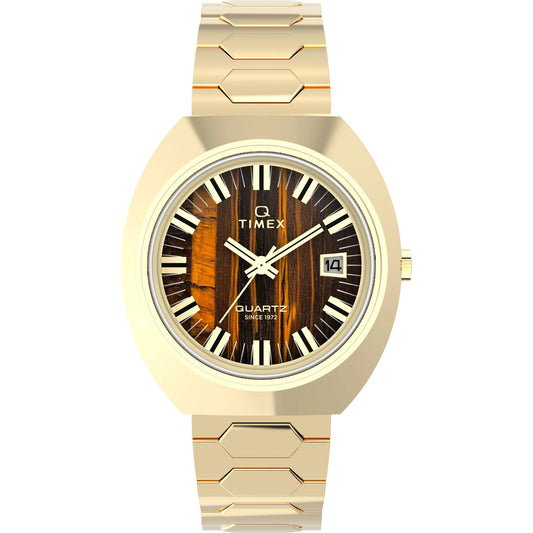 TIMEX Reissue Brown Gold Analog Men Watch TW2Y45200