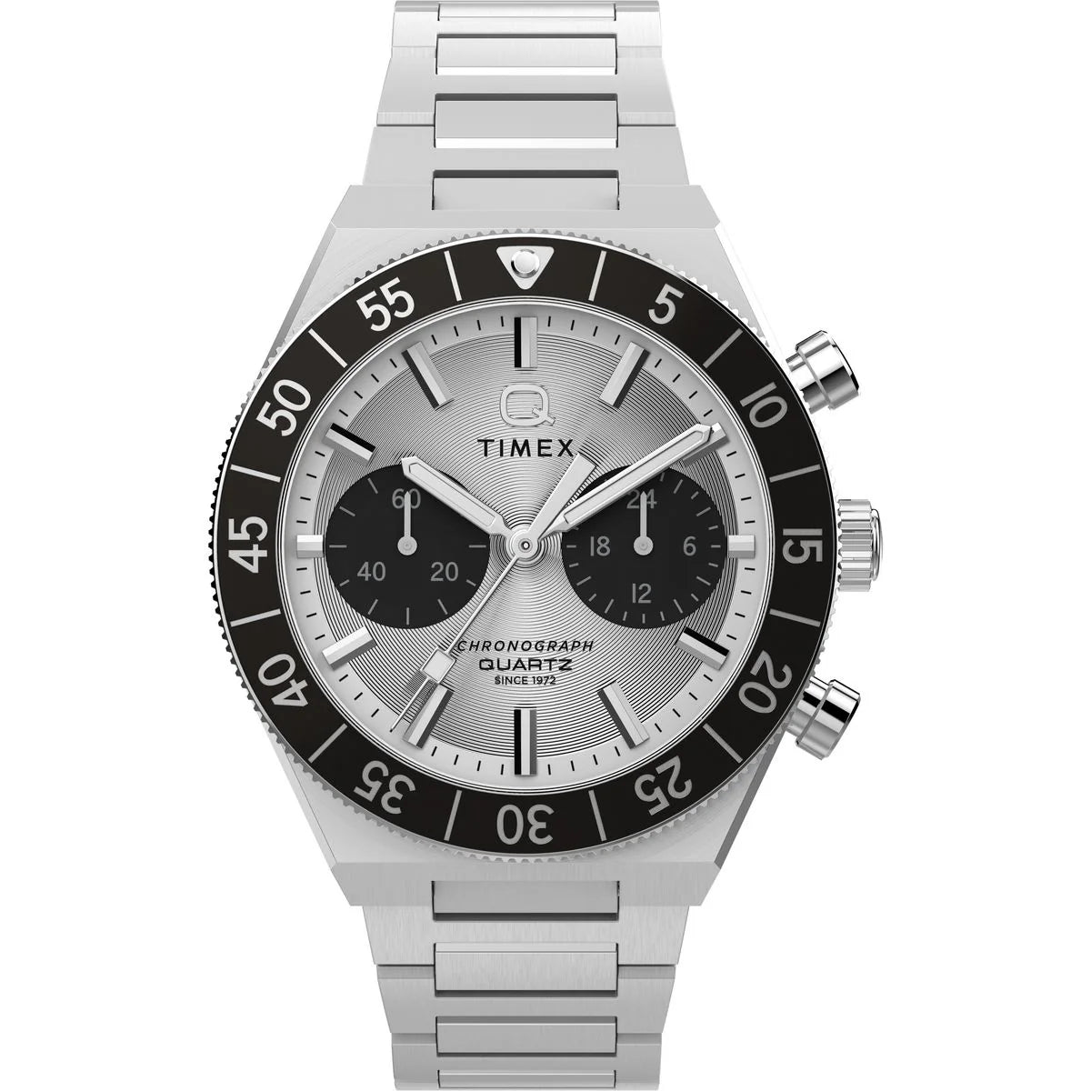 Timex Q Silver Dial Men Analog Watch TW2Y55800IK