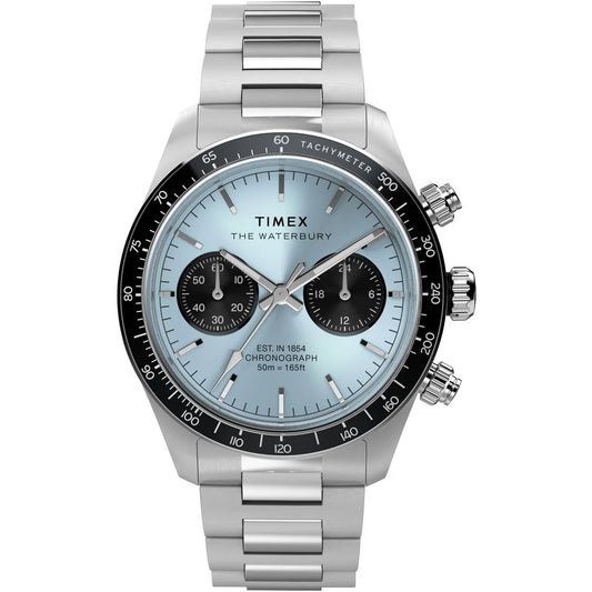 Timex Waterbury Heritage Chronograph Blue Dial Men's Watch TW2Y70500