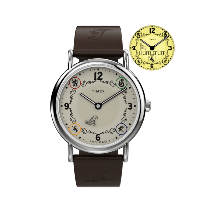 Timex Weekender Hufflepuff House Brown Unisex Watch TW2Y76600