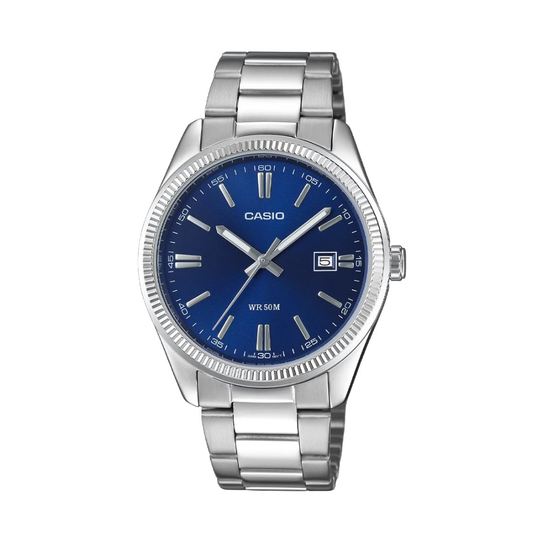 Casio Enticer Blue Dial Men Watch A2227 MTP-1302PD-2AVEF