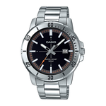 Casio Enticer Black Dial Men Watch A1734  MTP-VD01D-1E2V